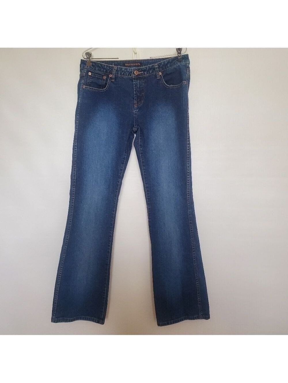 Pepe Jeans London S73 Low-Mid Rise Straight Leg Blue Womens (32)